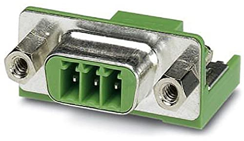 PHOENIX CONTACT PSC 1,5/3-M-PE Leiterplattengrundleiste, Nennquerschnitt 1,5 mm², Farbe grün, Anzahl der Anschlüsse 3, Artikelfamilie PSC 1,5/..-M-PE, Rastermaß 3,5 mm, 50 Stück