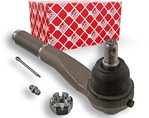 febi bilstein 41378 Spurstangenendstück mit Kronenmutter und Splint, 1 Stück