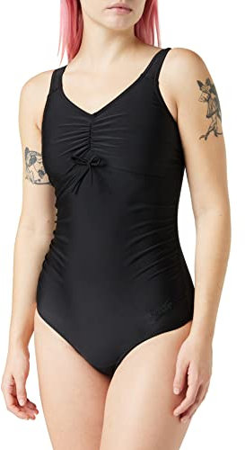 Speedo Grace Maternity Bañador Premama Bañadores de Mujer, Color Negra, Talla L