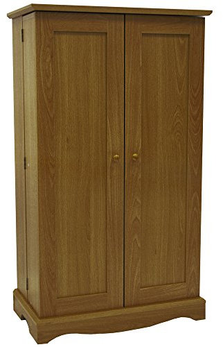 WATSONS RICHMOND - 495 CD / 200 DVD/Blu-ray/Video Media Storage Cupboard - Oak