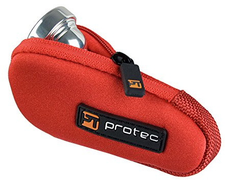 Protec N203RX Trumpet Neoprene Mouthpiece Pouch - Red