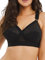 Playtex Bra Woman Cross Your Heart Non-Wire Bra x1, Black, 42D