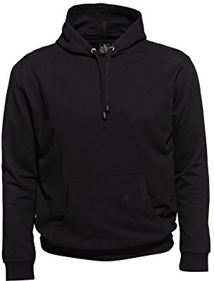 Ahorn Kapuzenpullover schwarz 9XL-80/82