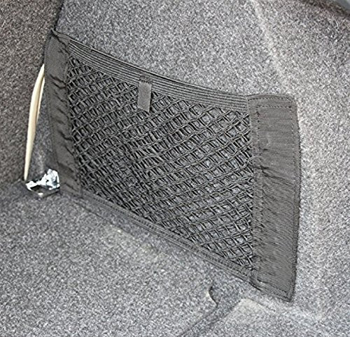 Kofferraum Cargo Net Magic Aufkleber Gepäck Mesh Oganizer Tasche, Pocket Tasche Double Layer Tasche mit Klebstoff, Cargo-Netz Dehnbar Superb Storage