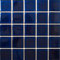 Mosaik Quadrat uni kobaltblau glänzend Keramikfliese, Mosaikstein Format: 58x58 mm, Bogengröße: 304x304 mm, 10 Bögen