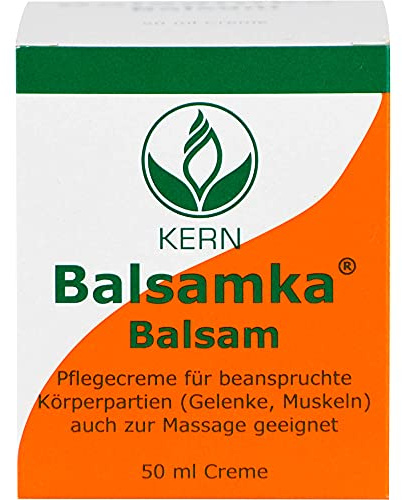 Balsamka Balsam 50 ml | Für strapazierte Muskeln & nach dem Sport | Mit Kampfer, Menthol & Nelkenöl | Natürliche Pflege