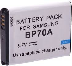 Batterie Rechargeable au Lithium-ION pour Appareil Photo/caméscope Type/réf : Samsung BP 70A, BP70A, SLB 70A, SLB70A