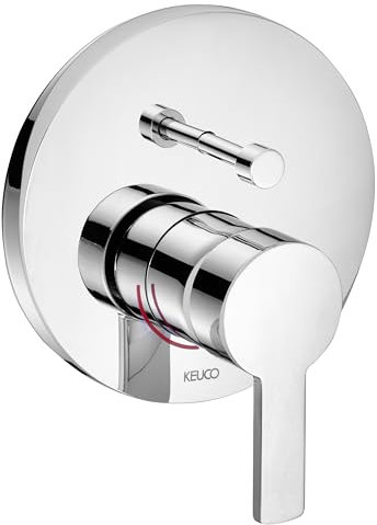 Keuco 53972010281 Plan blue Wannen Armatur Unterputz, chrom