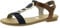 Rieker Femme Sandales 64278,Dame Sandale à lanières,Spartiates,Sandales Gladiator,Chaussures d'été,Confortables,Pazifik/Amaretto / 16,40 EU / 6.5 UK