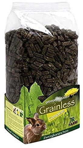 JR Farm Zwergkaninchen Futter | 6X 1,35kg Grainless Complete