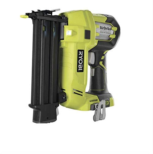 PISTOLA DE CLAVOS 18G DE 18V, SIN BATERÍA | RYOBI | MODELO R18N18G-0 | ONE+ | TECNOLOGIA AIRSTRIKER | DISPARA HASTA 600 CLAVOS