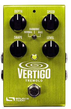 Source Audio Vertigo Pédale d'effet Trémolo Vert