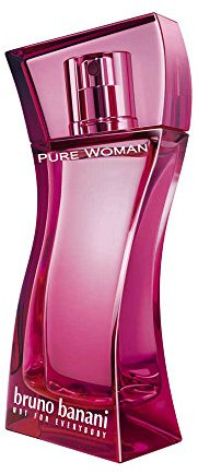 bruno banani Pure Woman – Eau de Toilette Natural Spray – Lieblich-warmes Damen Parfüm – 1er Pack (1 x 40ml)