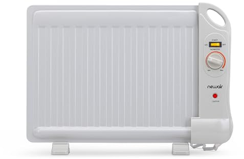 NewAir Portable Space Heater for Indoor Use | Ideal Heater for Bedroom, Office or Under Desk | Electric, Energy Efficient and Noiseless