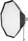 Fotodiox Pro - Softbox Octagon da 90 cm con Norman 900 Speedring per Norman 900 e compatibile – Softbox standard con interno riflettente argento con doppia diffusione pannelli