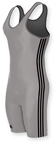 Adidas aS102s Men's Wrestling 3-Stripe Singlet