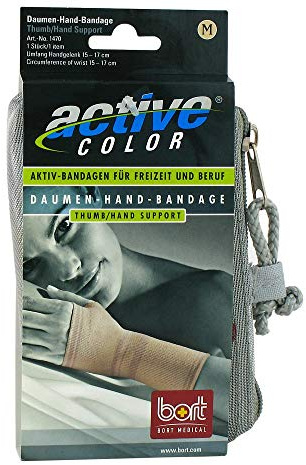 Bort ActiveColor Daumen Hand Band.M haut 1 St