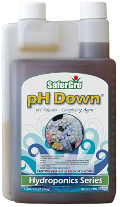 Safer Gro 9920Q pH Down Acidificatore, 1 litro