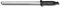 Mercer Culinary 12-Inch Diamond Sharpening Steel, Stainless Steel, 30x10x3 cm, Silver