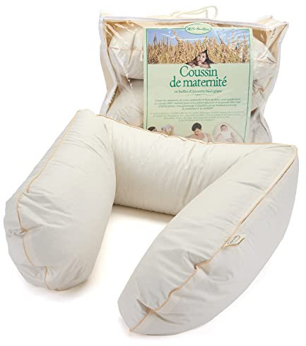 Mille Oreillers Still- und Schwangerschaftskissen aus Bio-Dinkelspelz
