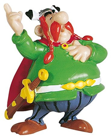 Plastoy SAS PLA60509 Asterix Figure Majestrix der Anfuhrer Toy,5.6 CM