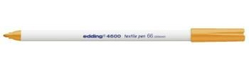 Edding Textilmarker edding 4600 - Rundspitze, 1 mm, neon ora