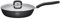 Fiskars Sautierpfanne mit Deckel für Ceranfelder, 26 cm, Aluminium, Functional Form-Serie, Schwarz/Silber, 1015324