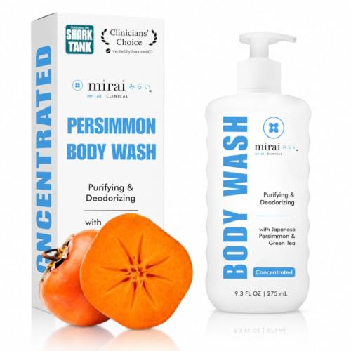 Mirai Clinical Purification et désodorisation Body Wash avec kaki 1 bouteilles X 300ml