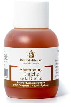 Ballot-Flurin Bio-Bienendusche, hergestellt in Frankreich, zertifiziert von Cosmébio, 50 ml/500 ml (50)