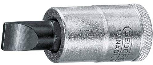 GEDORE 6162140 is 19, 5 Schraubendrehereinsatz 1/2' Schlitz 14x2,5 mm, 14mm
