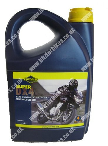 Putoline DX4 Semi Synthetic 10w/40 4 Stroke Oil 4 Ltr.Suitable for Any bike
