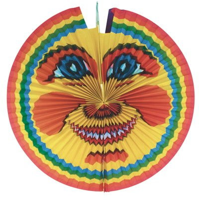 6x Lampion Laterne Sonnemotiv 42cm