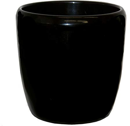 Keramik Blumentopf Venus 11/09 schwarz Ø 14cm Höhe 10cm