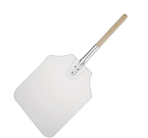 Vogue Pizzaschaufel aus Aluminium mit Holzgriff 30x35cm