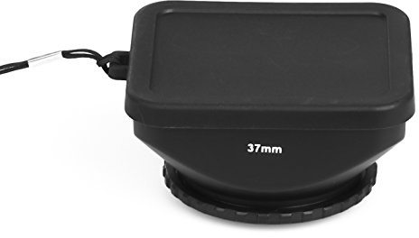 DV Gegenlichtblende 37mm Sonnenblende für Kamera Videokamera 37 mm