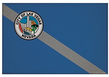 U24 Aufnäher Las Vegas Fahne Flagge Aufbügler Patch 9 x 6 cm