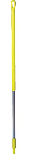 Vikan - Hygiene - Stiel - Ergonomisch - Aluminium - Gelb - 130 cm