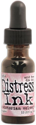 Ranger DRI-27317 Tim Holtz Distress Ink Reinker, 0.5 oz, Victorian Velvet