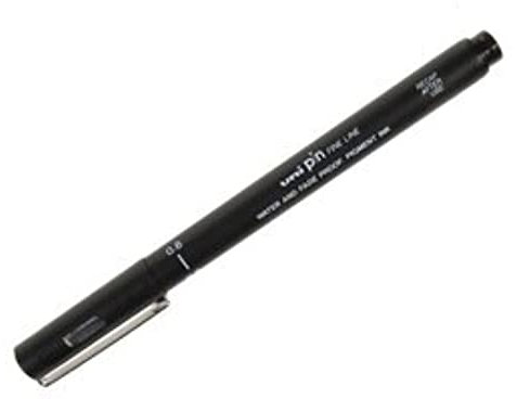 uniball Fineliner PIN 08200 N, schwarz 4902778915448