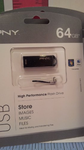 PNY Metal Attaché, 64GB 64GB USB 2.0 Capacity Metal USB Flash Drive – USB Flash Drives (64GB, 64GB, 2.0, USB Type-A Connector, No Cap, Metallic)