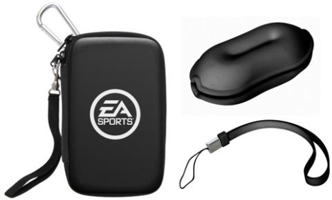 Nintendo Wii - Carry Bag with Cable Organizer & Hand Strap [black] (EA Sports Edition)
