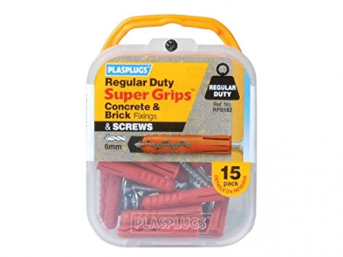 PLASPLUGS PLARPS182 Plastic and Nylon Wall Plugs