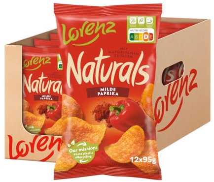 LORENZ | Naturals Milde Paprika | 12 x 95 g | vegetarisch
