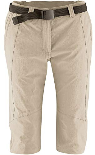 Maier Sports Kluane Outdoor Women's Capri, Womens, Bermuda, 231003, Feather Gray, EU 20