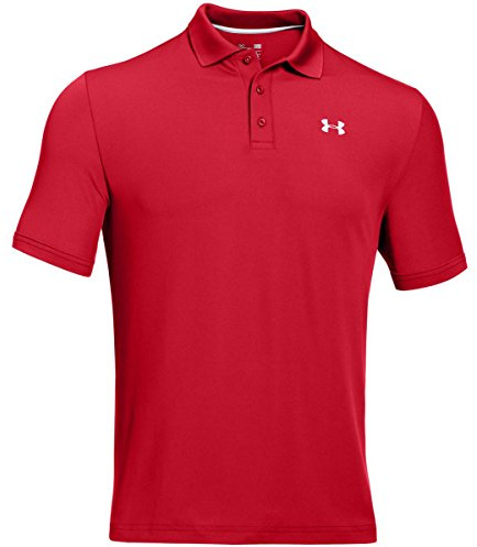Under Armour Men's Ua Performance Polo Short-Sleeve Shirt - Red, Small
