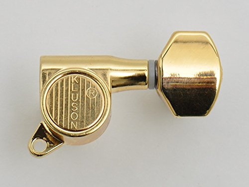 Göldo/Kluson MS6LG Round-Backs, 6-links, gold