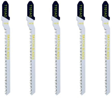 5x Saxton Jigsaw blades Wood T101AO fit Bosch, Dewalt, Hitachi, Makita, Festool etc
