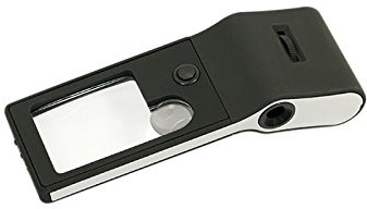 LINDNER Das Original Multifunktionslupe - EIN Gerät - 6 Funktionen, schwarz