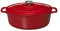 Chasseur Cocotte ovale, rouge piment, 29 cm