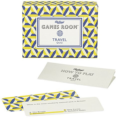 Ridley's Games Room | Travel Trivia Quiz | Great for the Travel Expert